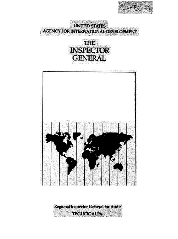 Regional geology : thermal manifestations of Western Nicaragua