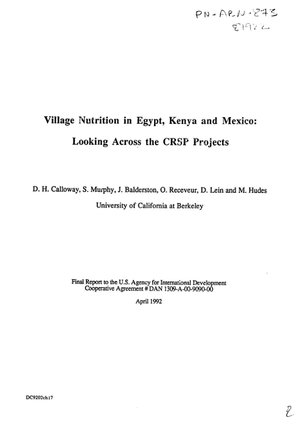 Policy reform lessons learned : a review of economic growth related policy reform activities in developing countries