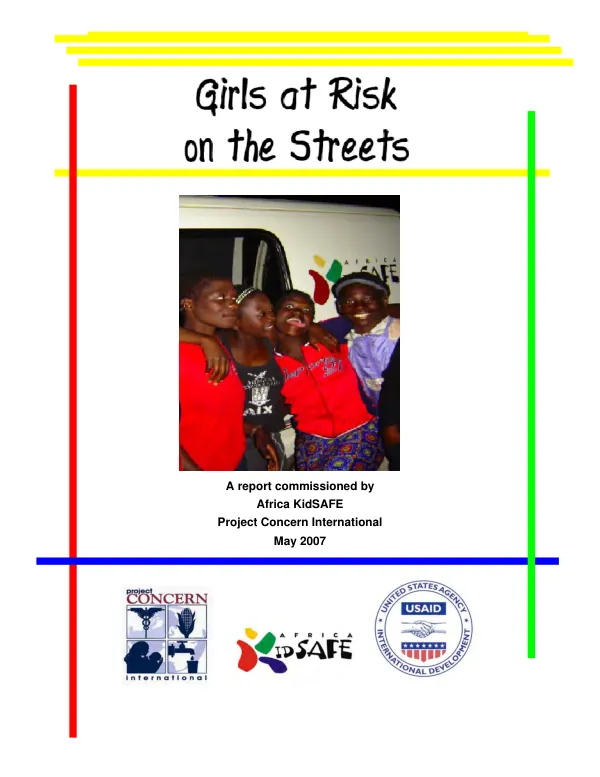 Girls at risk on the streets