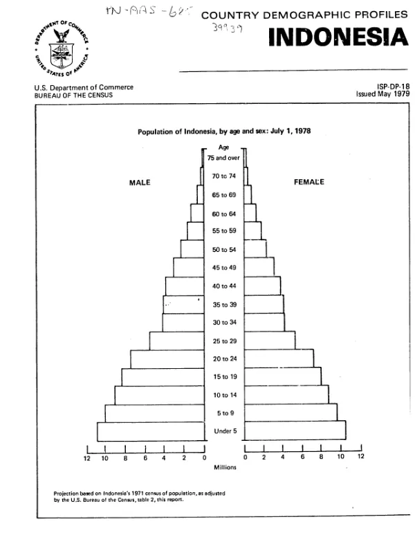 Country demographic profiles : Indonesia