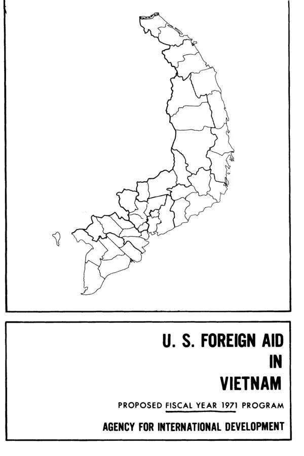 U.S. foreign aid in Vietnam : proposed fiscal year 1971 program