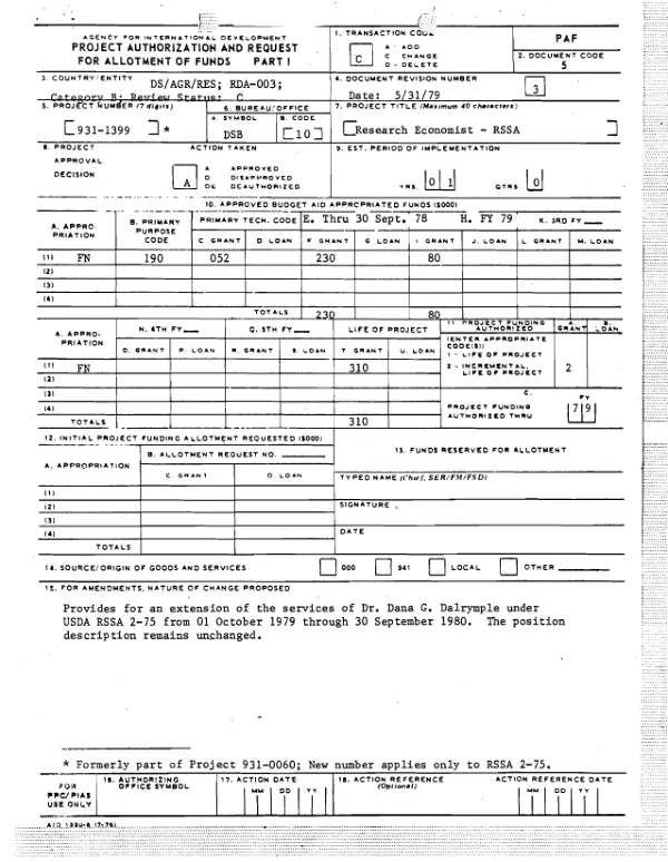 FISHCULTURE SURVEY REPORT FOR PANAMA