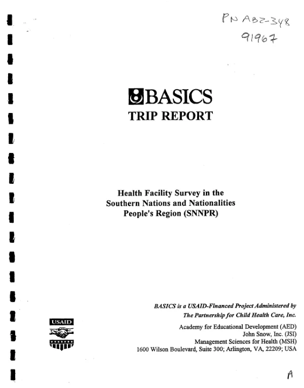 Development of planning and planning assistance criteria; final administrative report