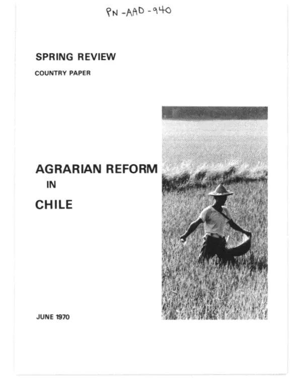 Agrarian reform in Chile