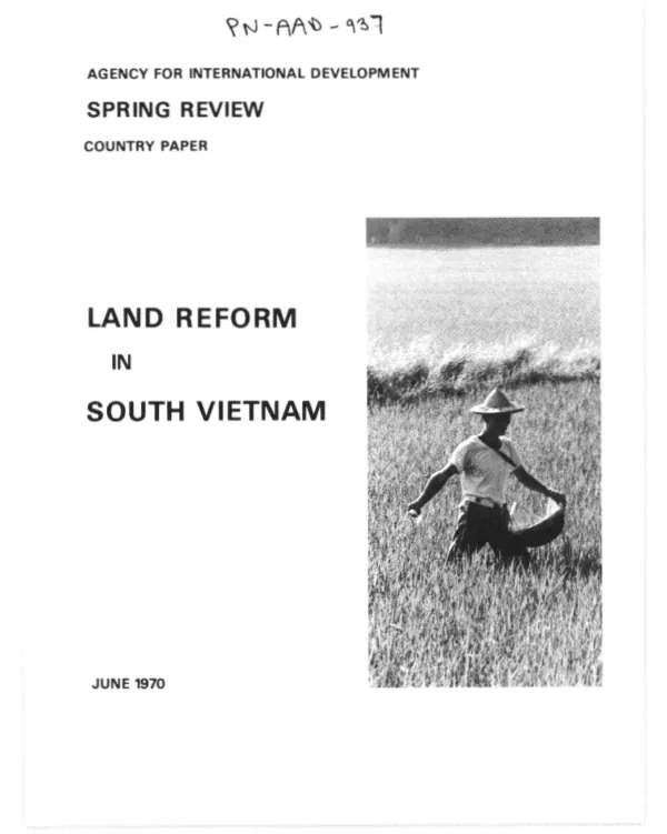 Land reform in South Vietnam