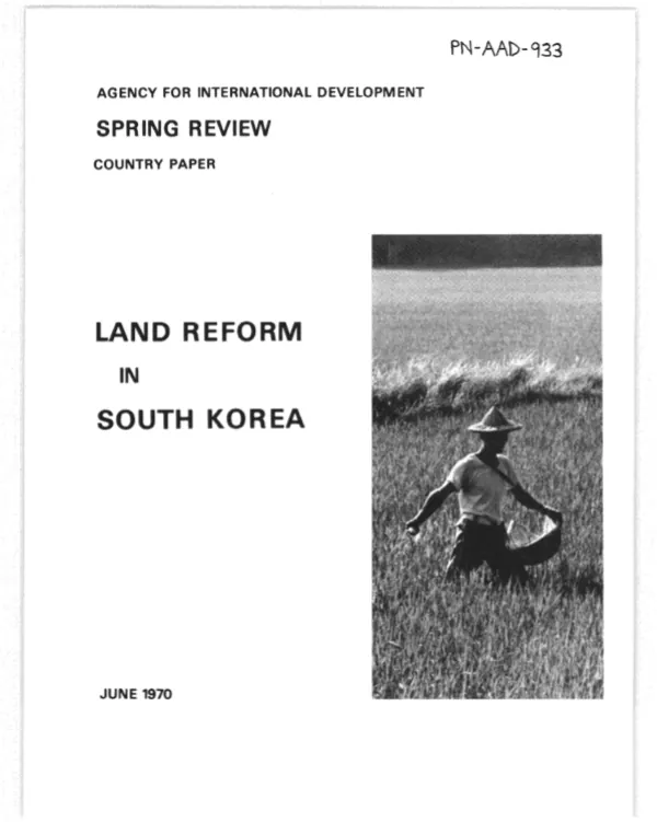 Land reform in South Korea