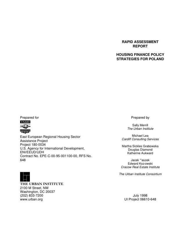 Final report : assistance to local project planning in Sudan