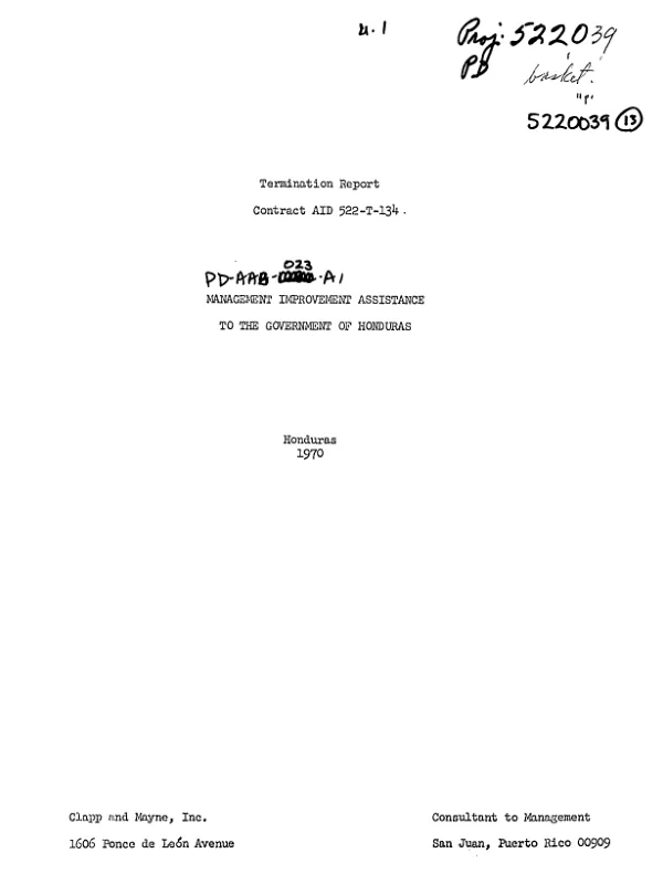 Energy technical services support program