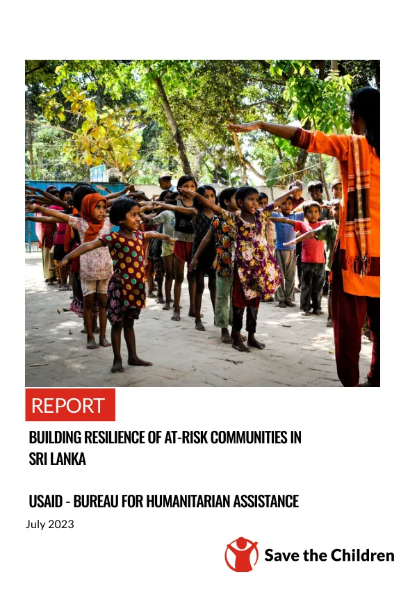 Building resilience of at-risk communities in Sri Lanka : endline study for impact evaluation