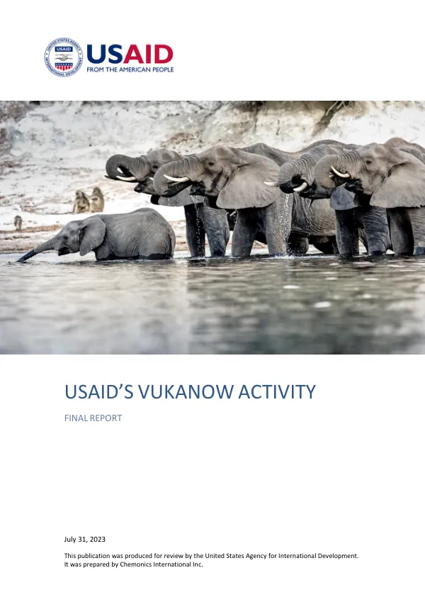 USAID"s VukaNow activity final report