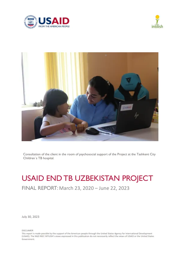 USAID end TB Uzbekistan project : final report