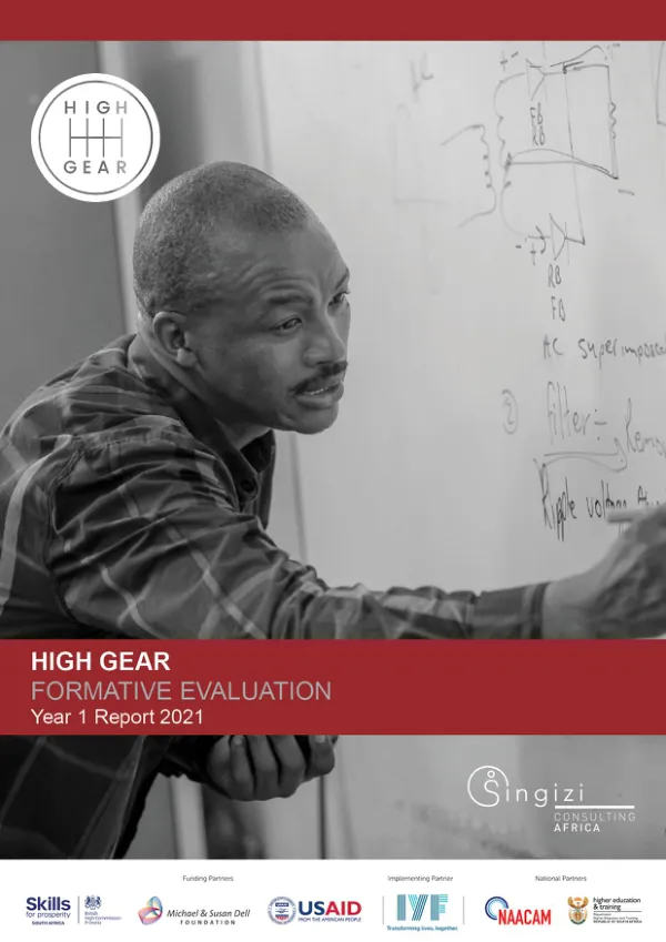 High gear formative evaluation : year 1 report 2021