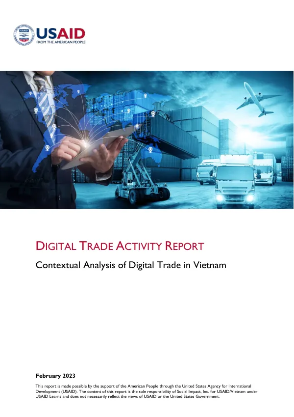 Digital trade activity report : contextual analysis of digital trade in Vietnam