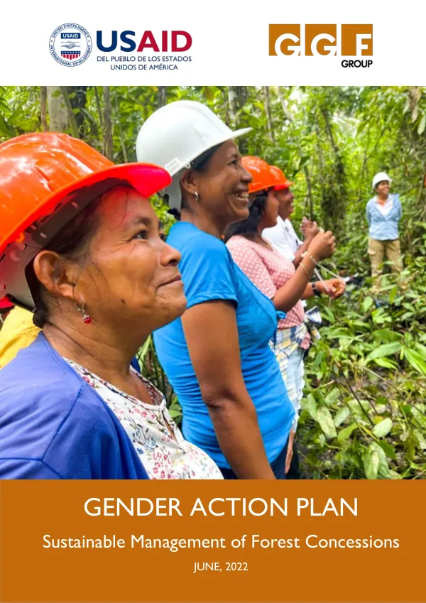Gender action plan : sustainable management of forest concessions
