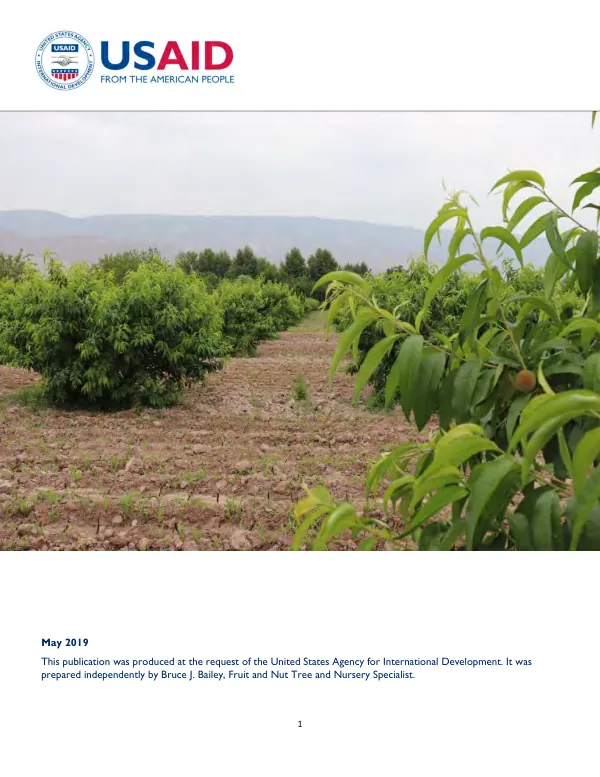 USAID agribusiness competitiveness activity in Tajikistan (ACAT) : field summary report of initial overview : acat horticultural status and recommendations, March 30 - April 10, 2019 in-country tour/review
