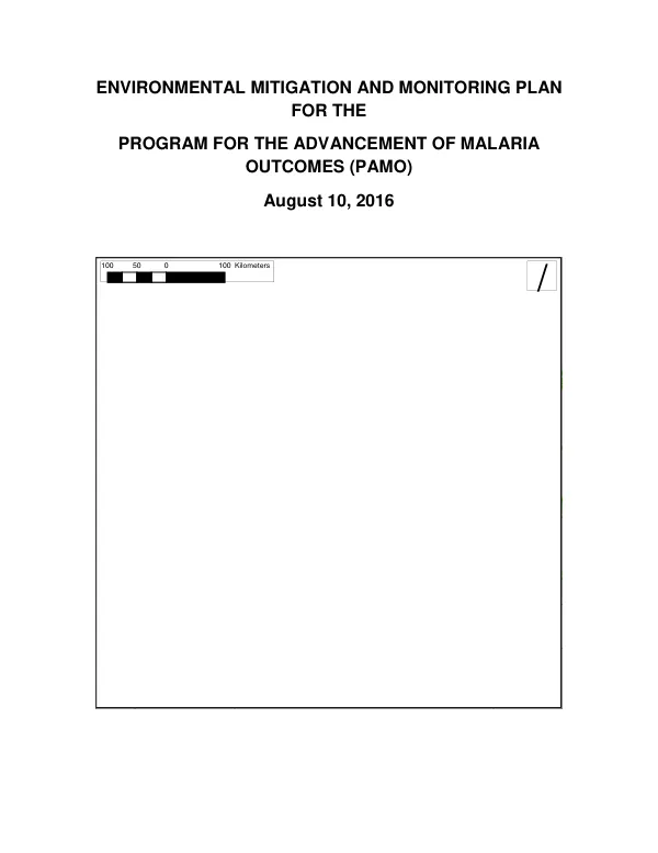 Environmental Monitoring Mitigation Plan