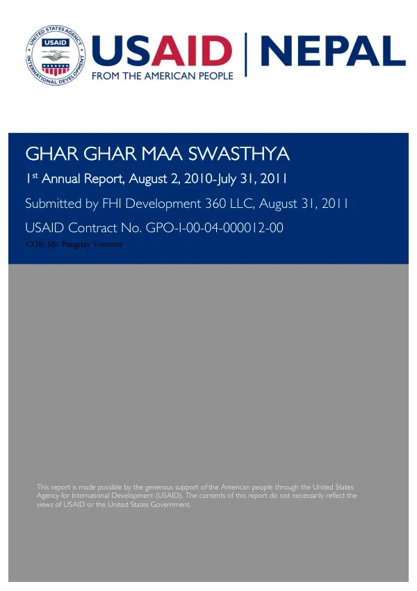Liberia Institute of Public Administration Client Perception 2016 Survey Report