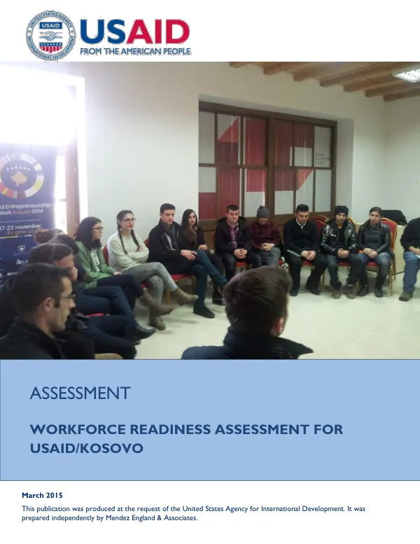 KOSOVO WORKFORCE READINESS ASSESSMENT