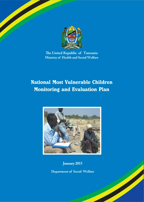 National Most Vulnerable Children Monitoring and Evaluation Plan