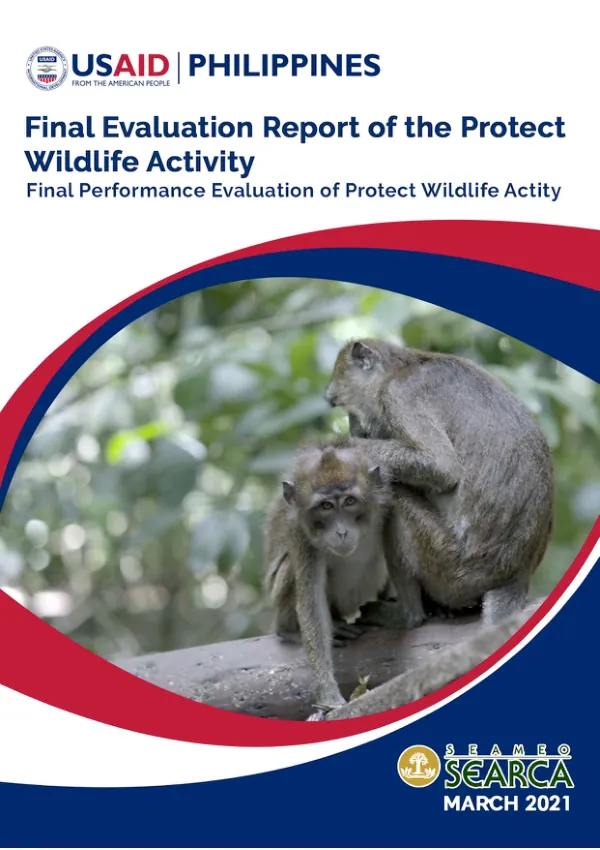 Final evaluation report of the protect wildlife activity : final performance evaluation of protect wildlife activity