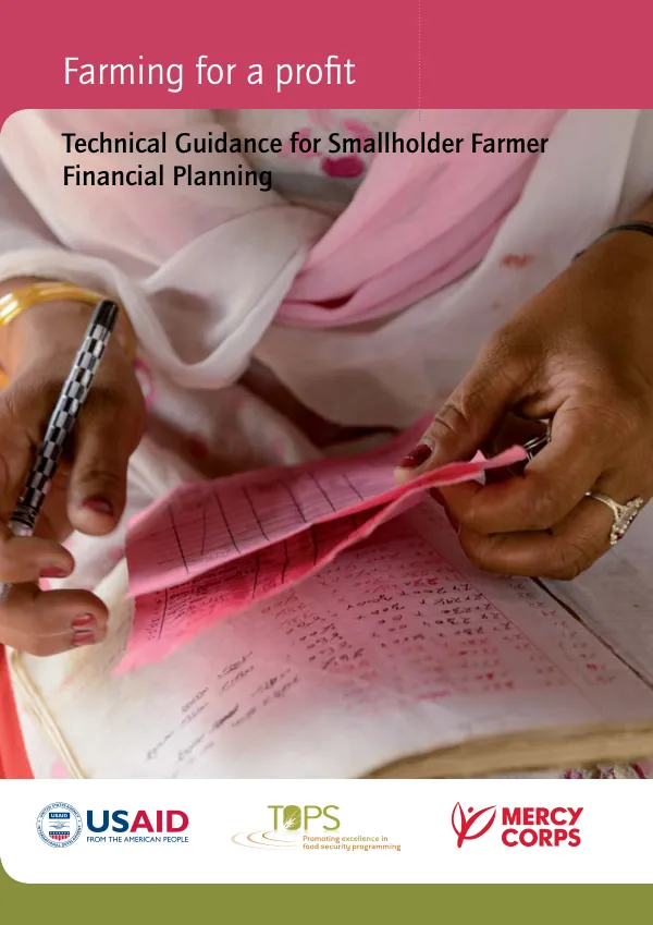 Farming for a Profit: Technical Guidance for Smallholder Financial Planning