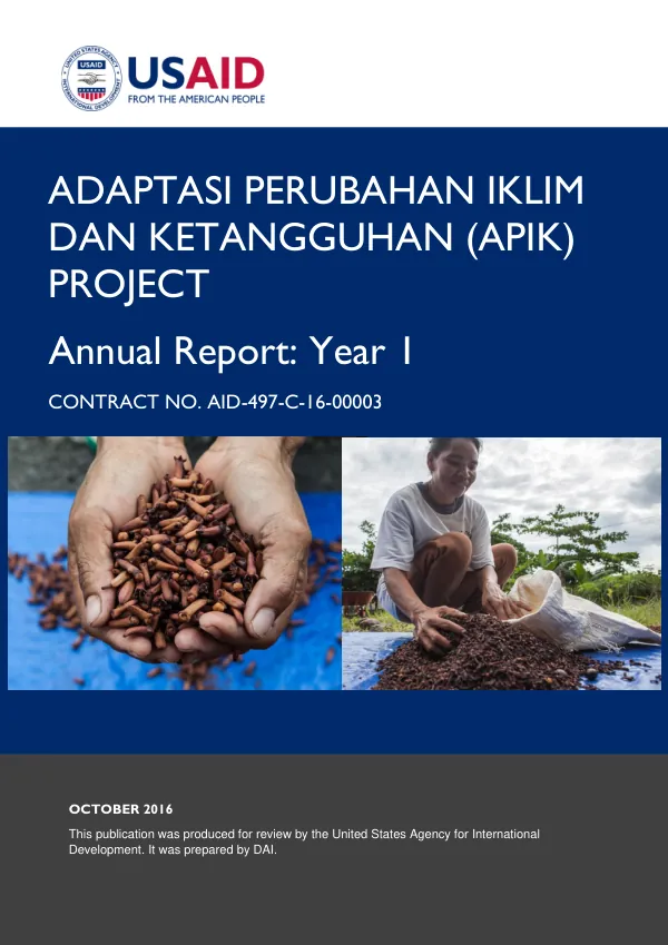 APIK Annual Report PY 1