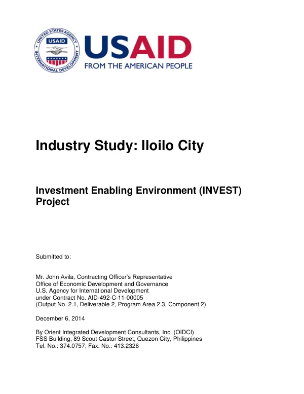 USAID Cereal Value Chain Project FY 2017 Annual Report