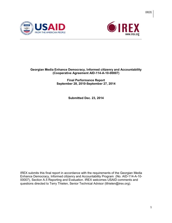 Training of Micro-Finance Institutions on Stove Performance Indicators and Financing Scheme