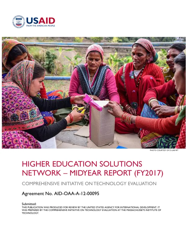 AID-OAA-A-12-00095 - CITE FY17 Midyear Report