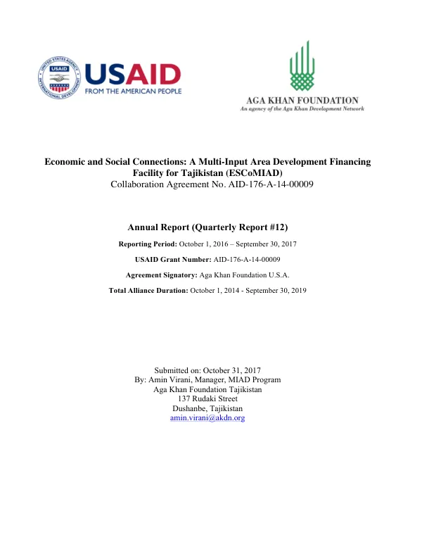 ORGANIZATIONAL CAPACITY ASSESSMENT OF BORDERLESS ALLIANCE