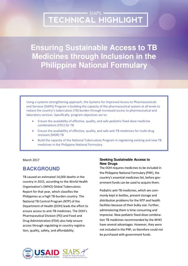 Addressing the Rise of Noncommunicable Diseases in Africa through Improved Regulation of Medical Products