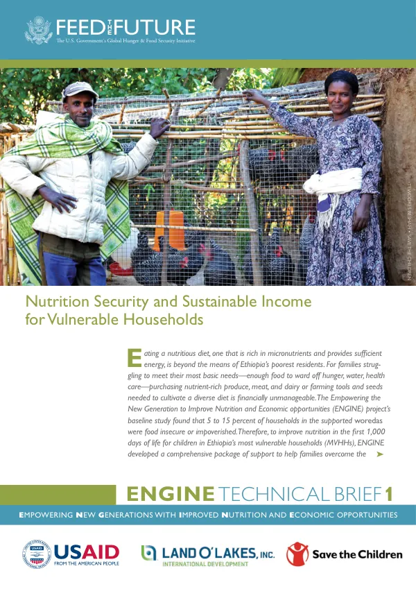 ENGINE livelihood brief