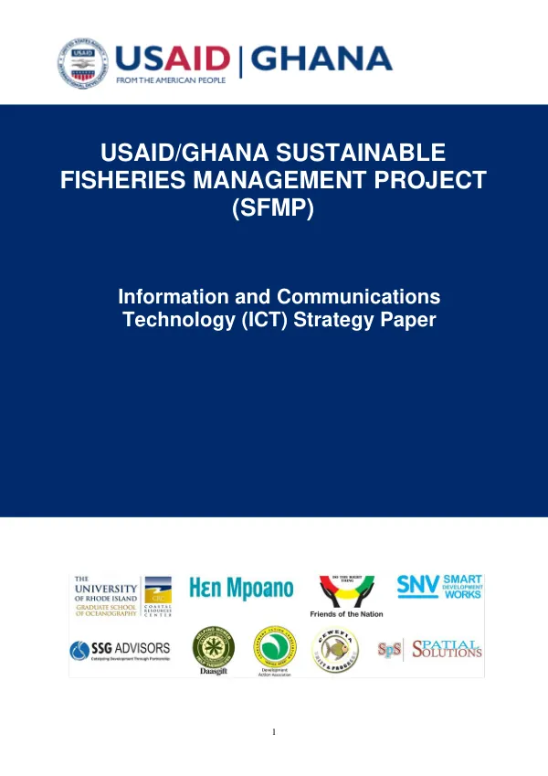 Information and Communications Technology (ICT) Strategy Paper