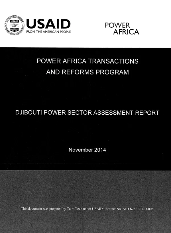 Djibouti power sector assessment report