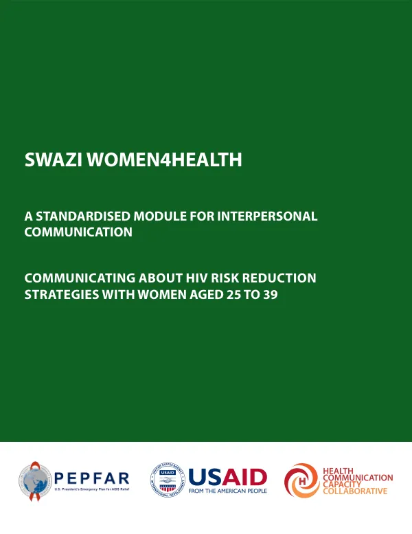 Swazi Women4Health: Communication About HIV Risk Reduction Strategies with Women Ageds 25 to 39