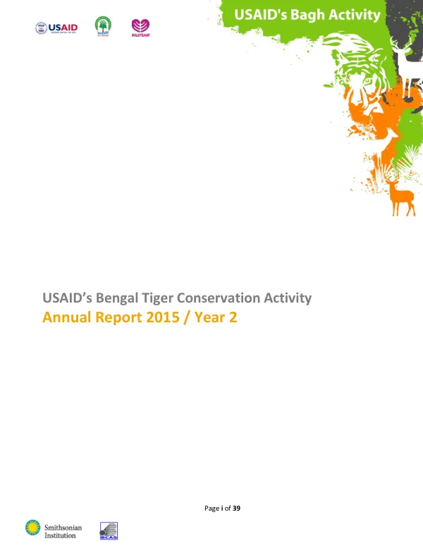 USAID’s Bagh Activity: Annual Report 2015