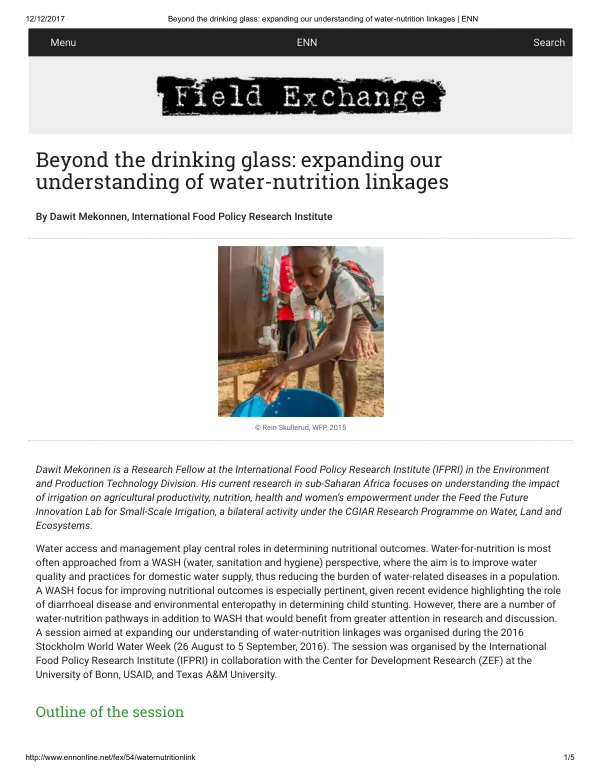 Enhancing aquaculture policy and its implementation in Delta State