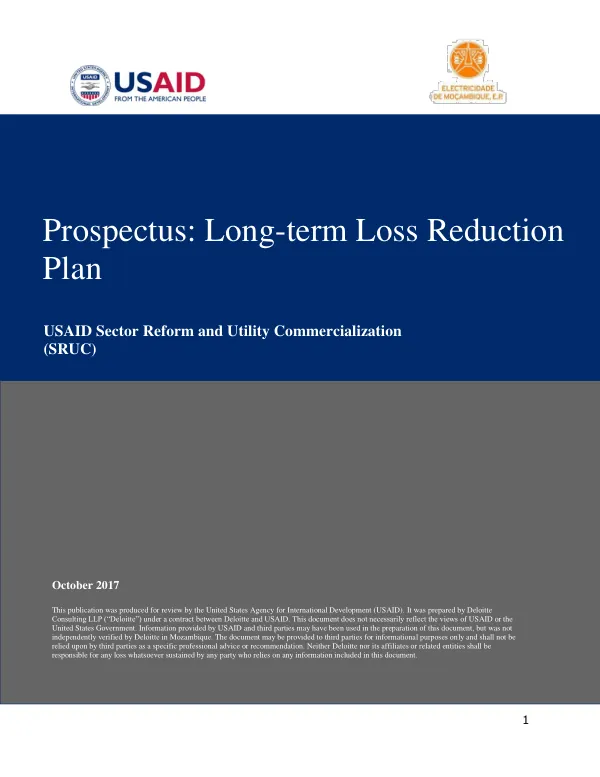 EDM Prospectus - Long Term Loss Reduction Plan