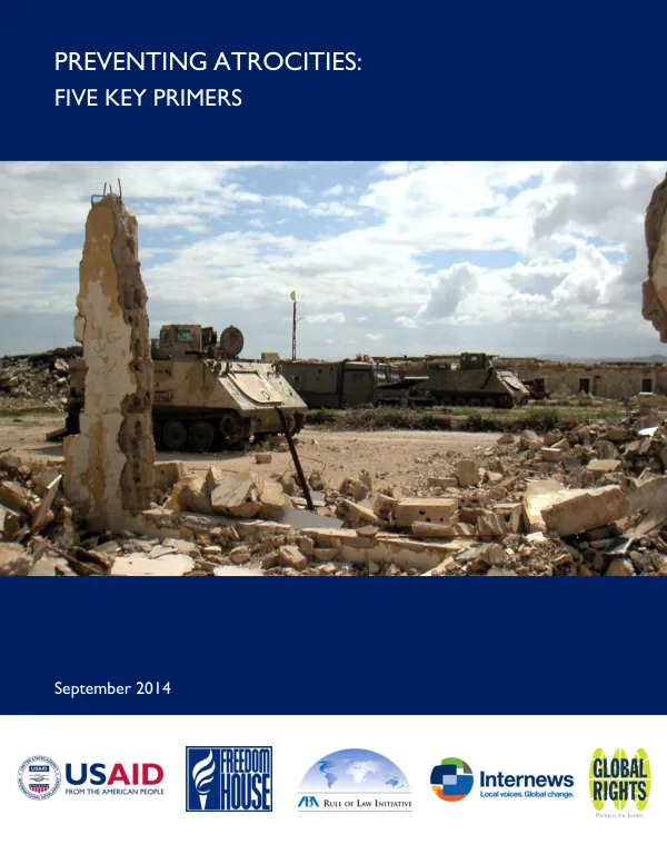 Final report : IREX West Bank partnerships with youth program