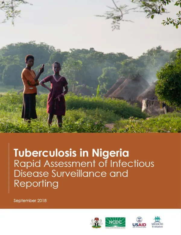 Tuberculosis in Nigeria : rapid assessment of infectious disease surveillance and reporting