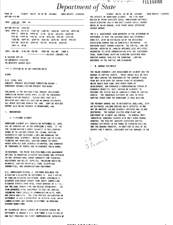 Project assistance completion report : emergency rehabilitation project (532-0185)