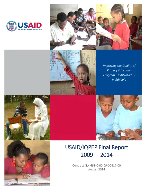 Performance evaluation : common market for Eastern and Southern Africa (COMESA) : final report
