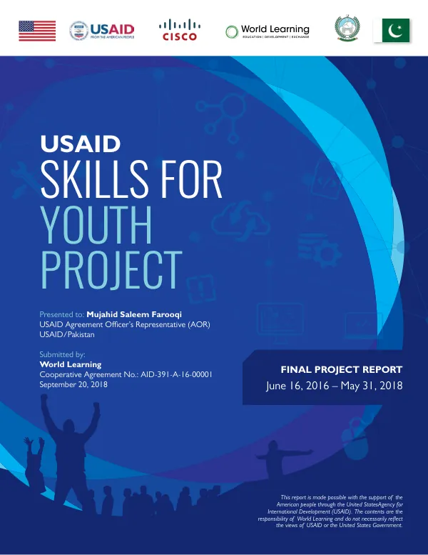 USAID skills for youth project : final project report, June 6, 2016 - May 31, 2018