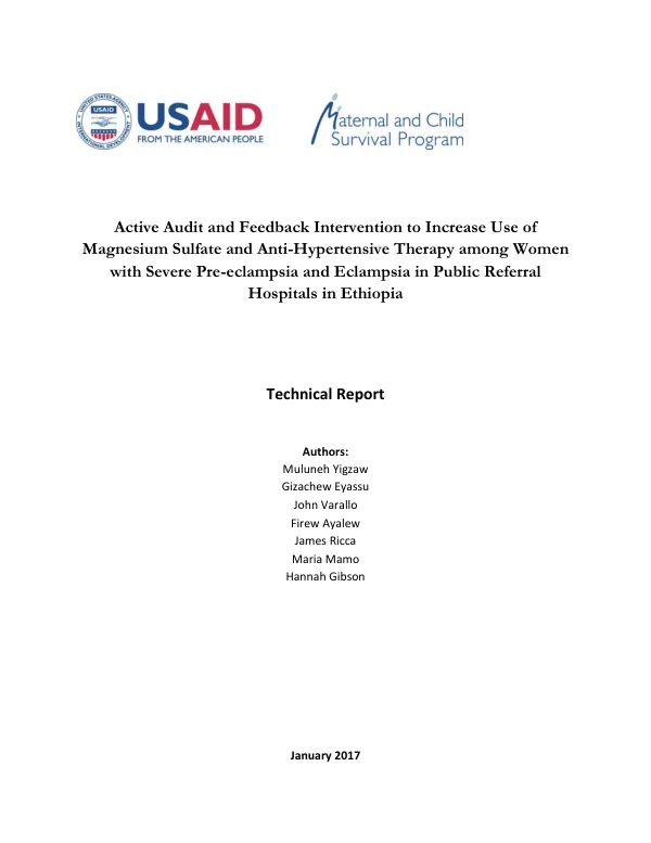Modeling impact of the health finance and governance project