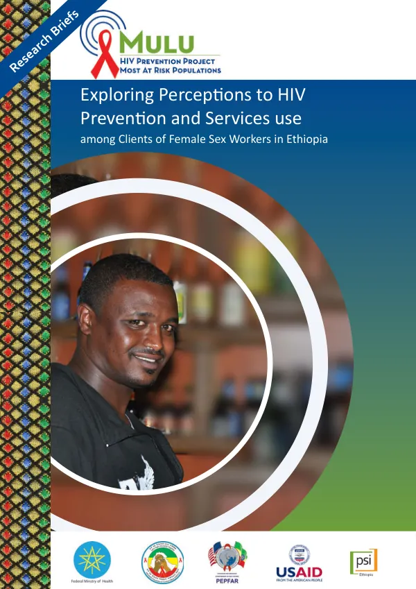 Exploring perceptions to HIV prevention and services use among clients of female sex workers in Ethipoia