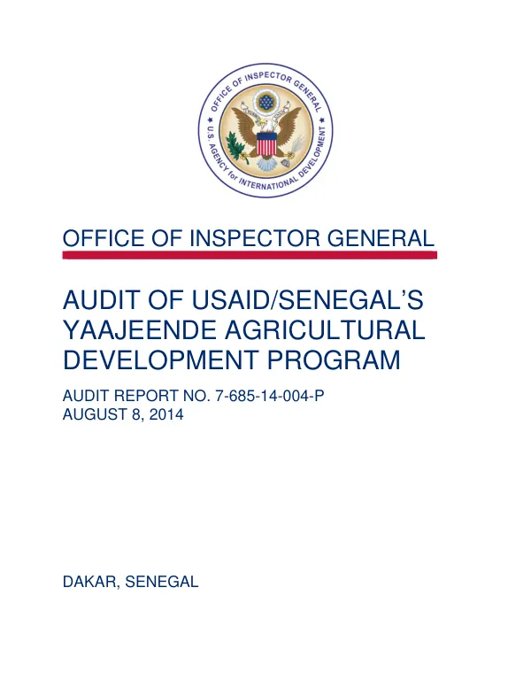Sanitation service delivery program annual report, October 2014-September 2015