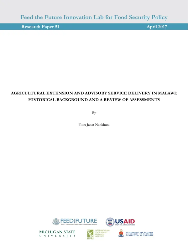 Assessment of private sector approaches to achieving conservation objectives in Carpe-USAID/DRC