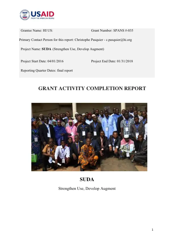 Read to succeed : endline survey report