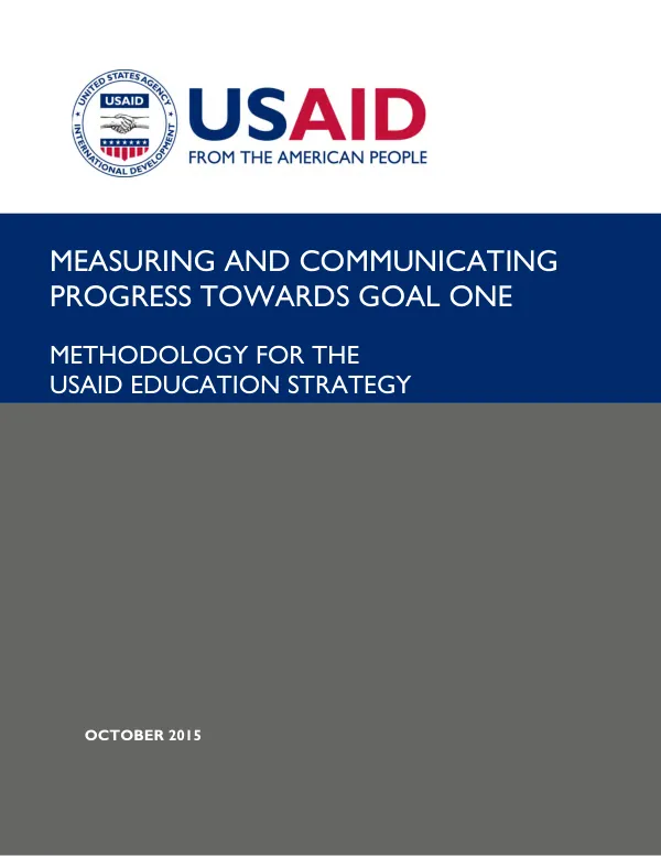 MONITORING-EVALUATION AND LEARNING PLAN