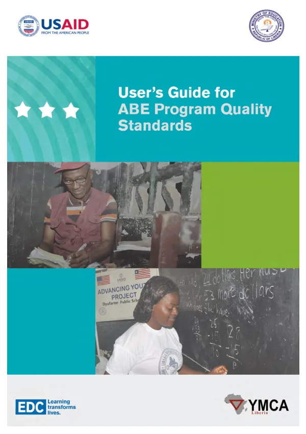 User"s guide for ABE program quality standards